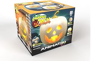 Jabberin' Jack XL: The Animated White Pumpkin That Talks