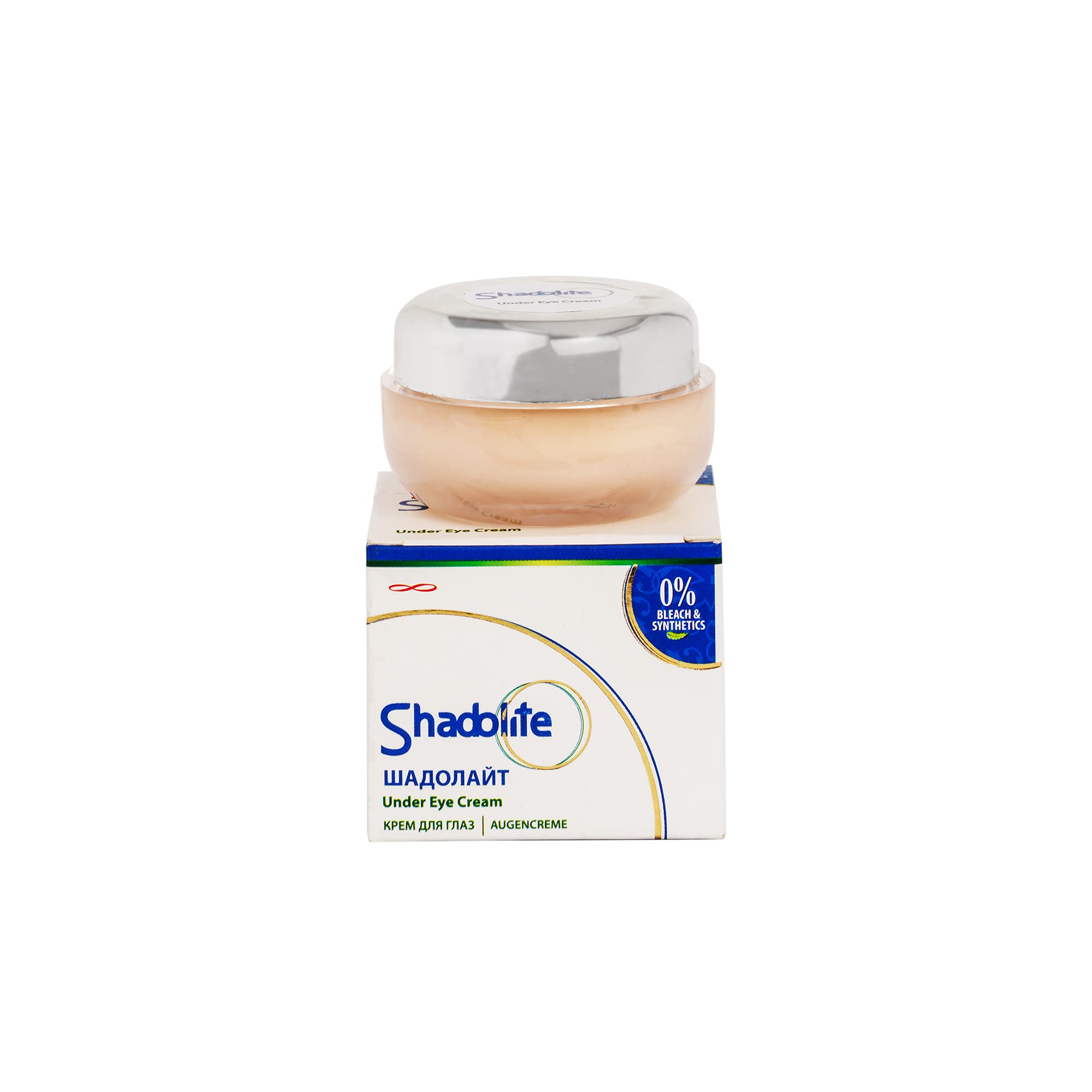 RAJAH AYURVEDA Shadolite Bye Bye Dark Circles Cream, Puffiness, Under Eye Bags, Wrinkles And Fine Lines One Product For Both Men & Women