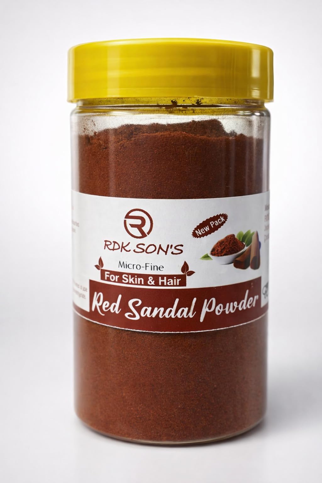 RDK SON'S Red Sandalwood Micro Fine Powder for Beauty and Pooja Use, Natural Beige Rakt Chandan Powder for Face Packs, Tilak and Ritual Applications 100 Grams 2