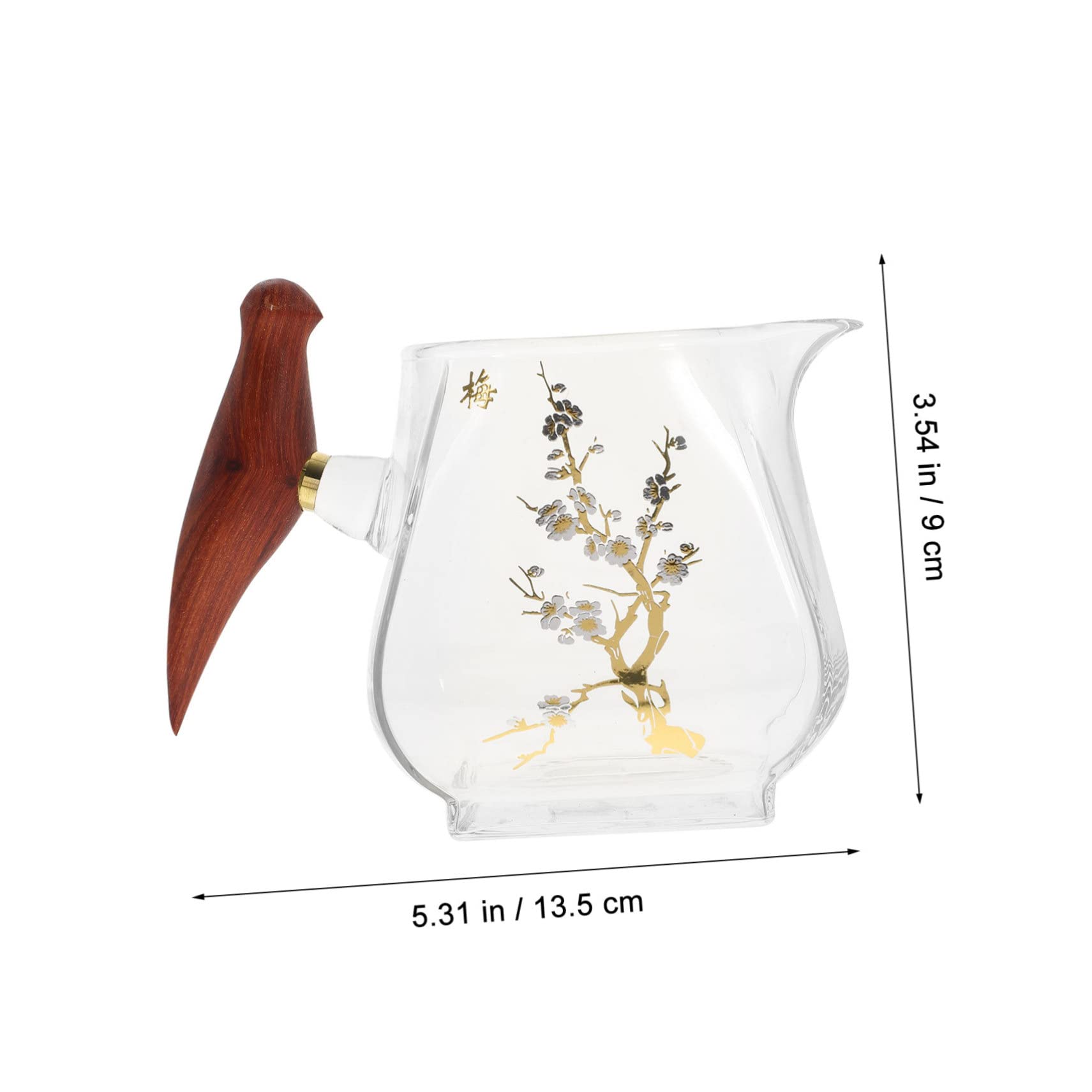 SOLUSTRE Elegant Gravy Boat with Handle Versatile Sauce Dispenser for Dressings Broth Sauces for Hot Cold Use for Western Cuisine Dining Events