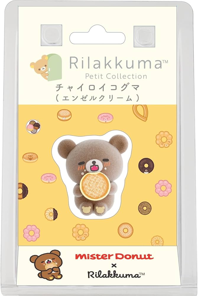 リラックマ スクイーズ ドーナツ ケーキ いちご ストラップ 7点