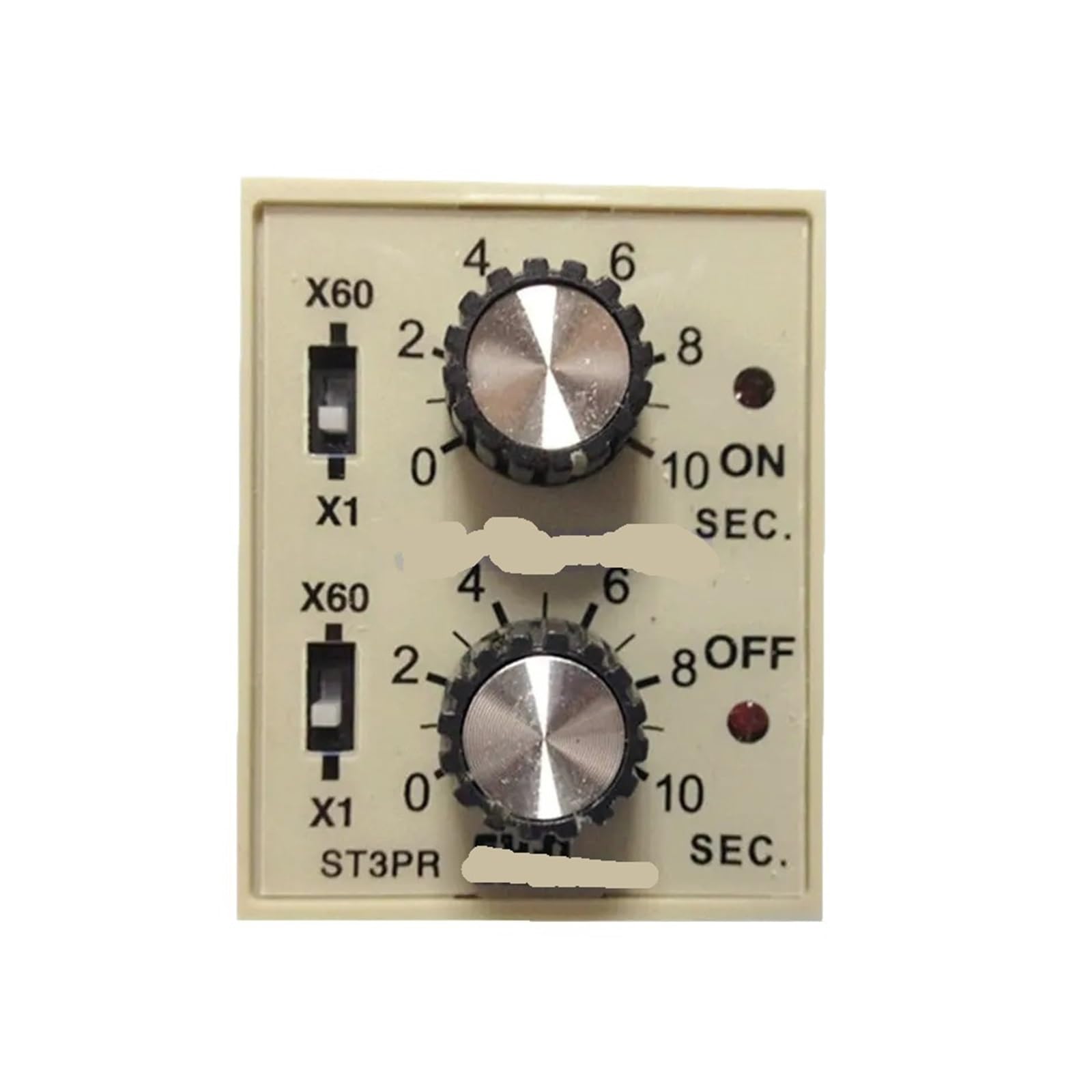 Relais temporisé électrique ST3PR 110V pour l'automatisation des cycles d'éclairage