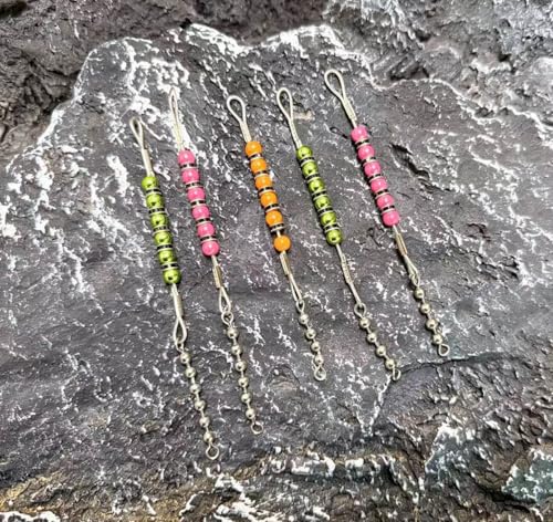 Juego 5 Piezas Líderes de Cable para Pesca en Acero Inoxidable miniatura 3