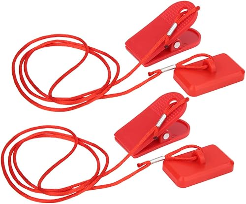 2 interruptores de seguridad para cinta de correr, 5 unidades, universal para correr, máquina de correr, llave de seguridad, interruptor de