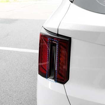 YOUTOOCAR 2PCS Tail Light Covers Trim Compatible with Kia Sorento 2024-2026 Accessories (Glossy Black)