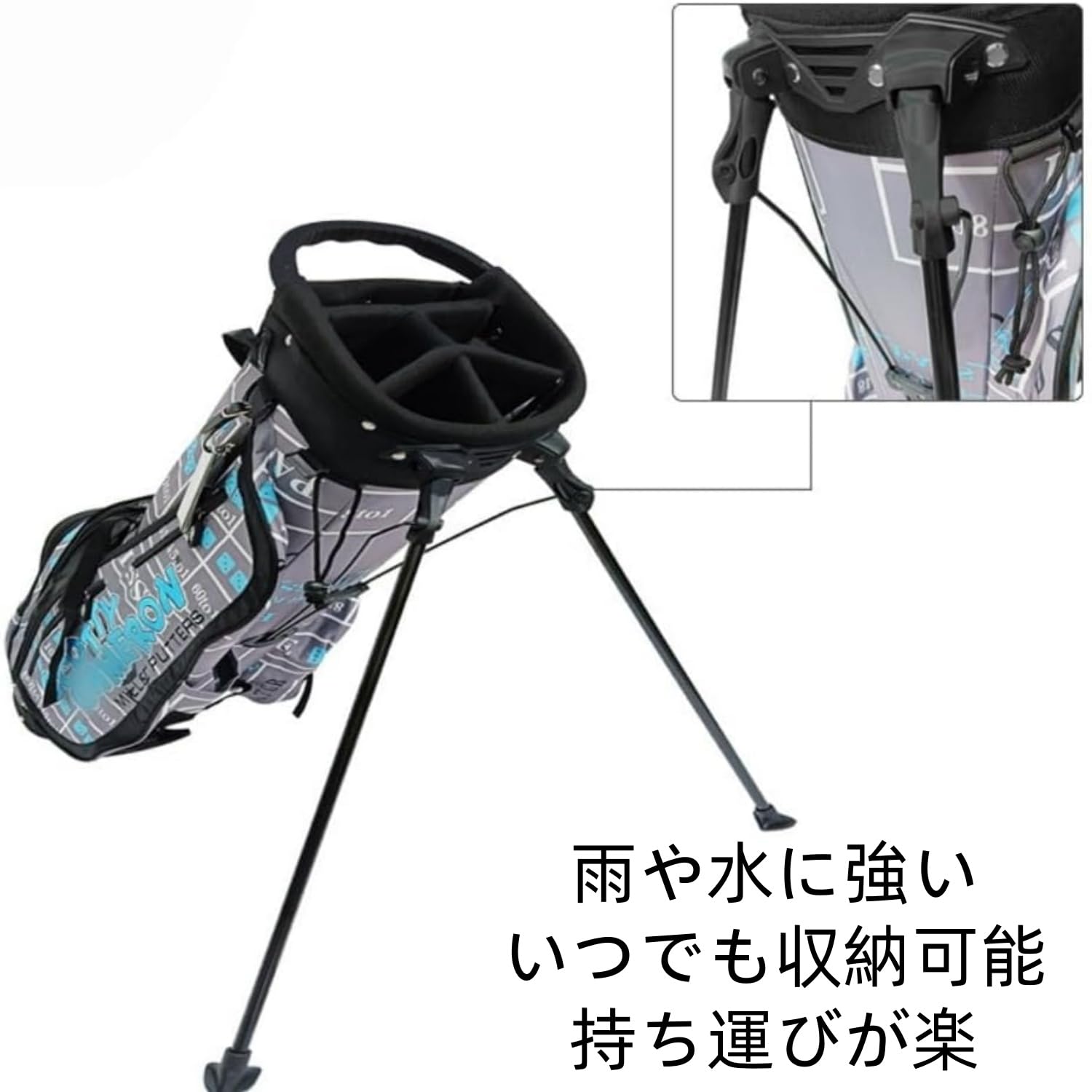 Amazon | スタンドゴルフ キャディバッグ スタンド式 キャディーバッグ