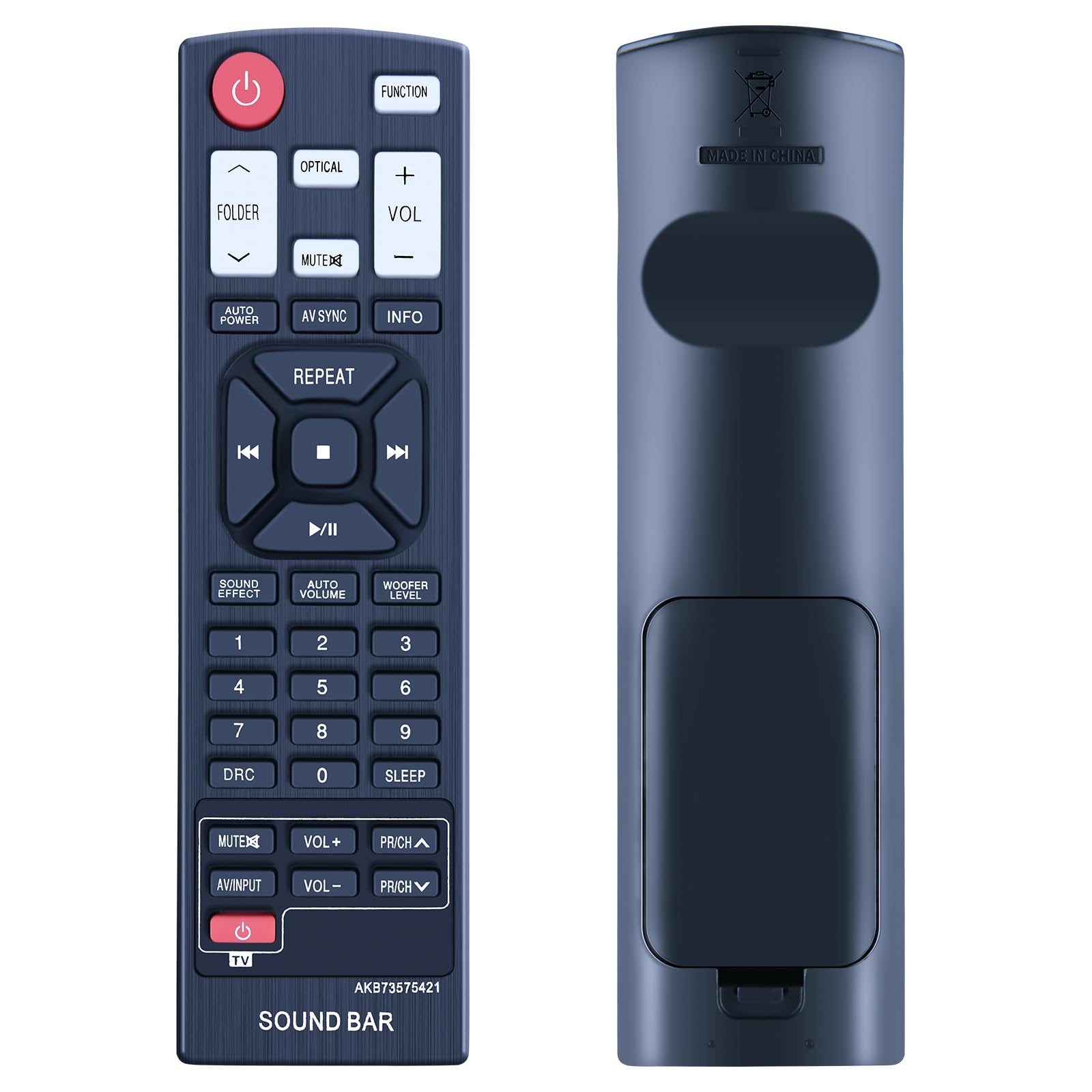 Télécommande De Remplacement Pour Barre De Son LG AKB73575421 Nb2420a Nb3520a Nb4530b 90479461