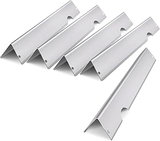 Clivimi 17.125” Grill Flavorizer bars for Weber 66032 66795 66040, Grill Flavor Bars Heat Plate BBQ Gas Grill Replacement Parts for Weber Genesis II/LX 300 Series, II E-310, E-330, E-335, S-310, S-335