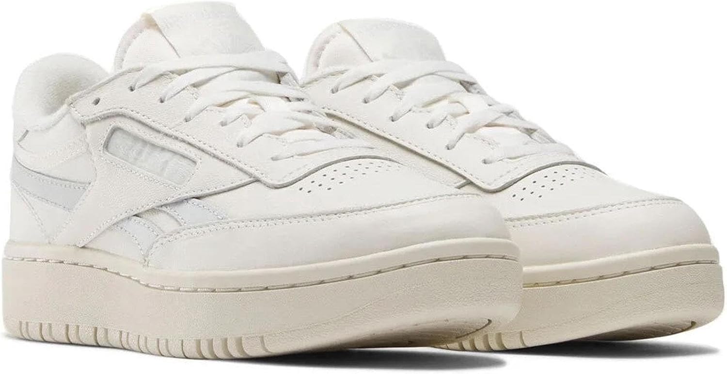 Reebok Club C Double Revenge Platform Tennis Shoes for Women, Fashion Womens Sneakers - Image 2