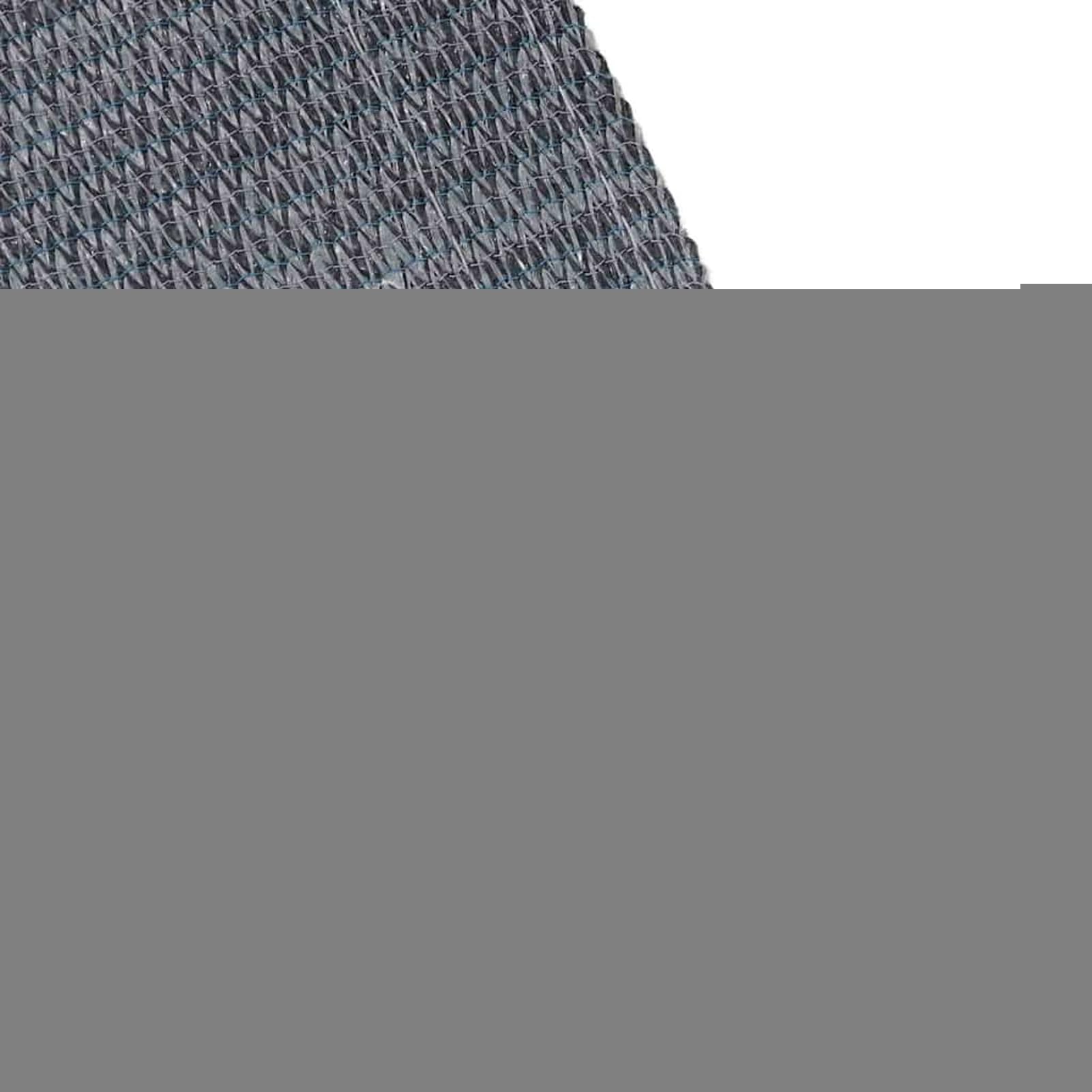 Gecheer Zeltzubehör Blau-grau Polyethylen 250 x 500 cm Faltbar Zelteppich Zeltdeckel Picknickdecke Wohnwagen Balkon Outdoor