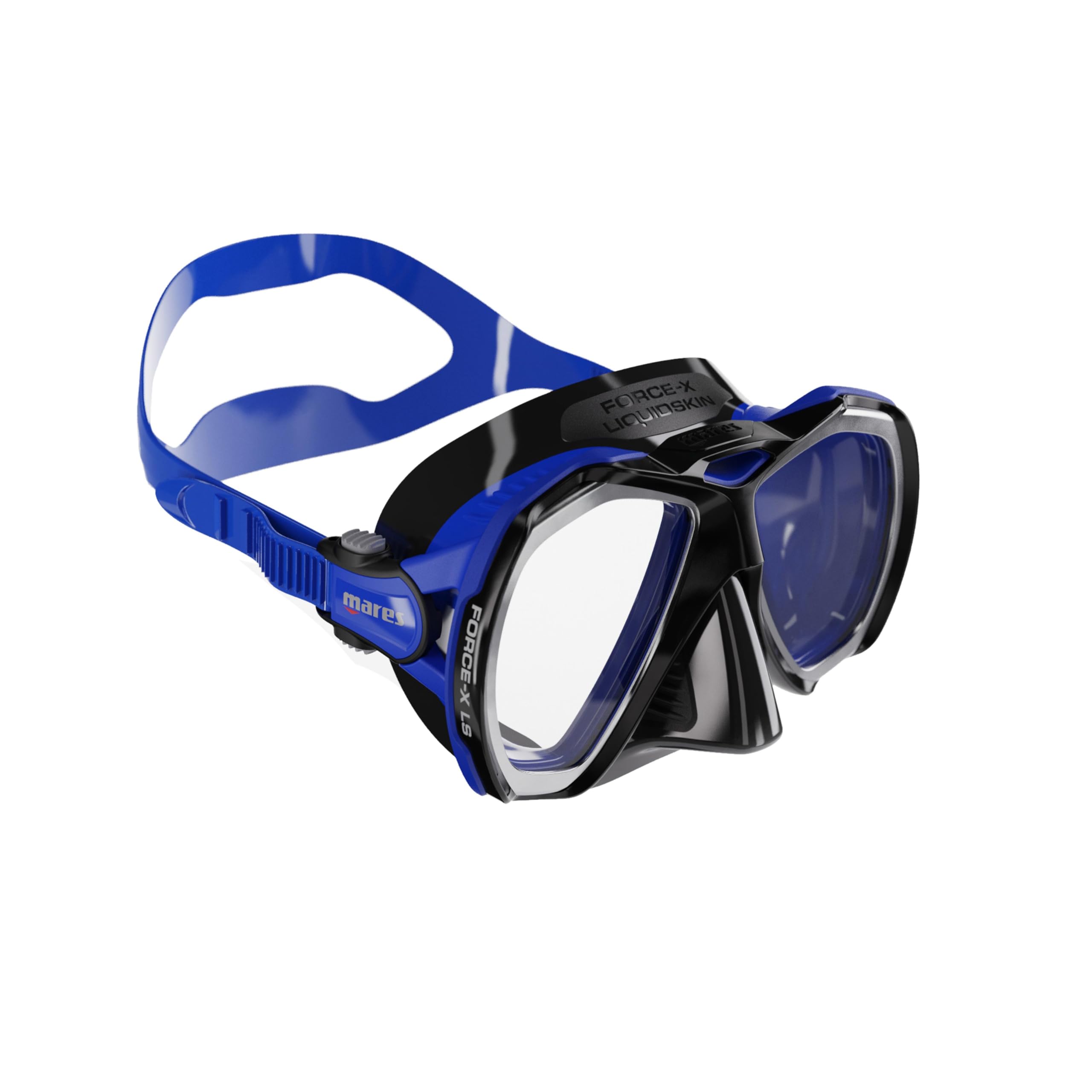 Amazon.com : Mares Force-X LS Dual Lens Wide View Mask for Scuba