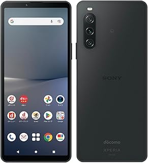 【整備済み品】 Sony Xperia 10 V docomo 128GB ブラック