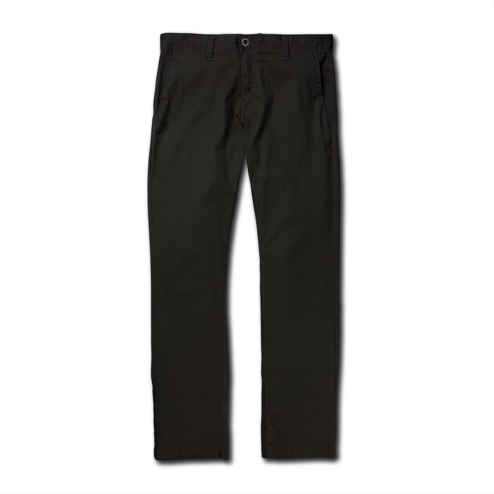Volcom Men's Frickin Modern Fit Stretch Chino Pant, Black 1, 38W x 32L