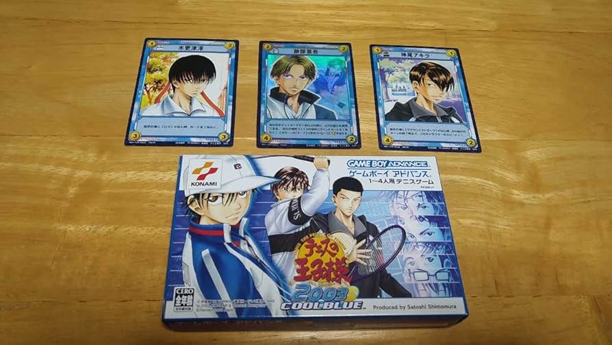 Amazon.co.jp: GBA「テニスの王子様2003 COOL BLUE」箱・取説