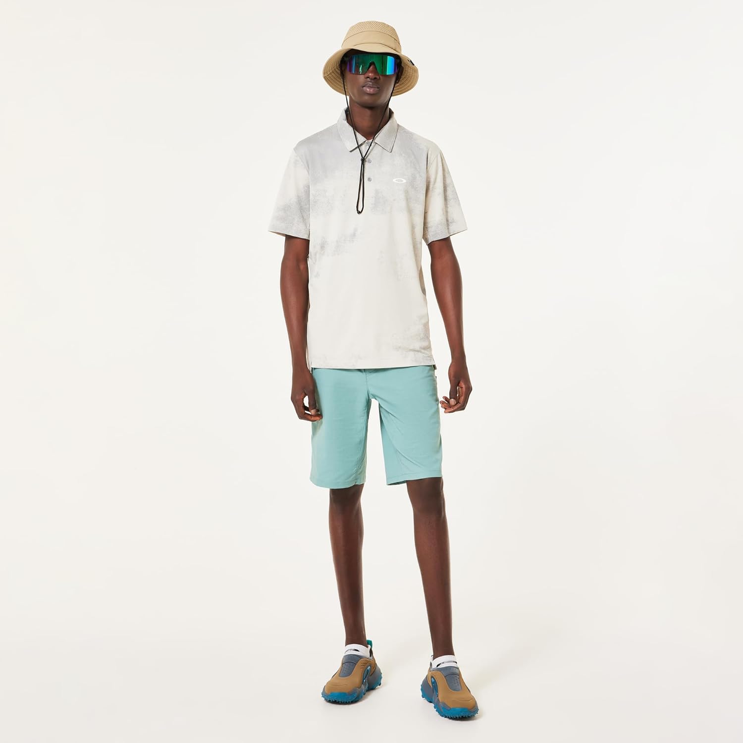Oakley Mens Exposure Print Polo - Image 6