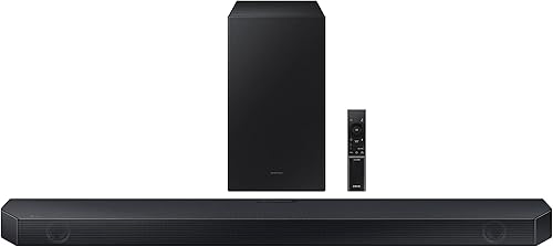 Samsung HW-Q600C Barra de sonido de 3.1.2 canales con audio Dolby, Q-Symphony, Sonido Adaptativo, HDMI eARC, Modo Juego Pro, Bluetooth, haz