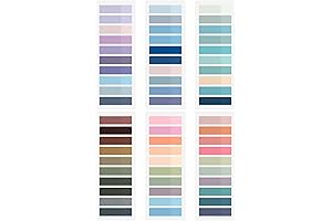 ZTML MS Writable and Repositionable Tab Maker: 1200 Pieces Transparent Annotating Page Markers