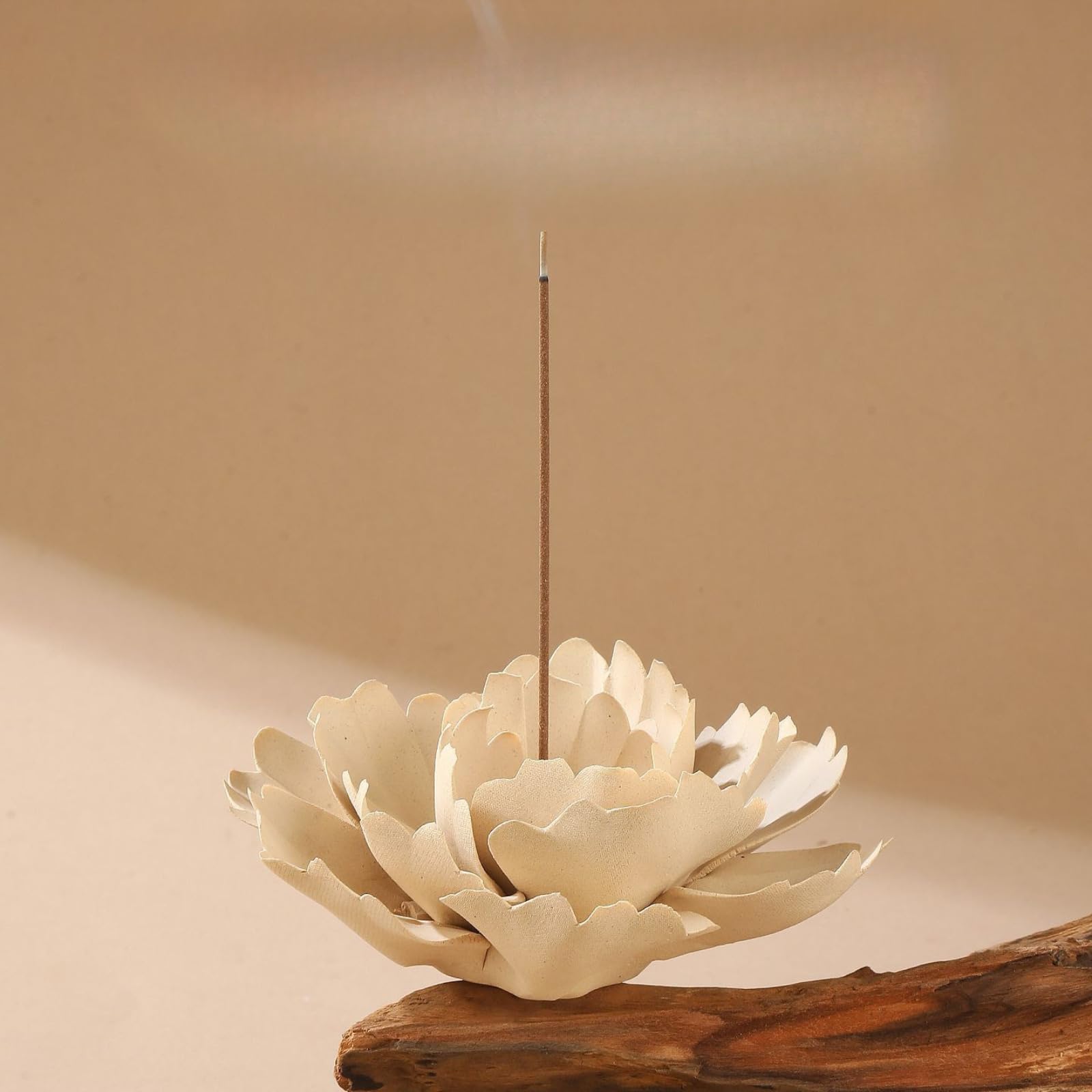 Porta incenso in ceramica, 12,6 cm / 4.8in, bruciatore di incenso