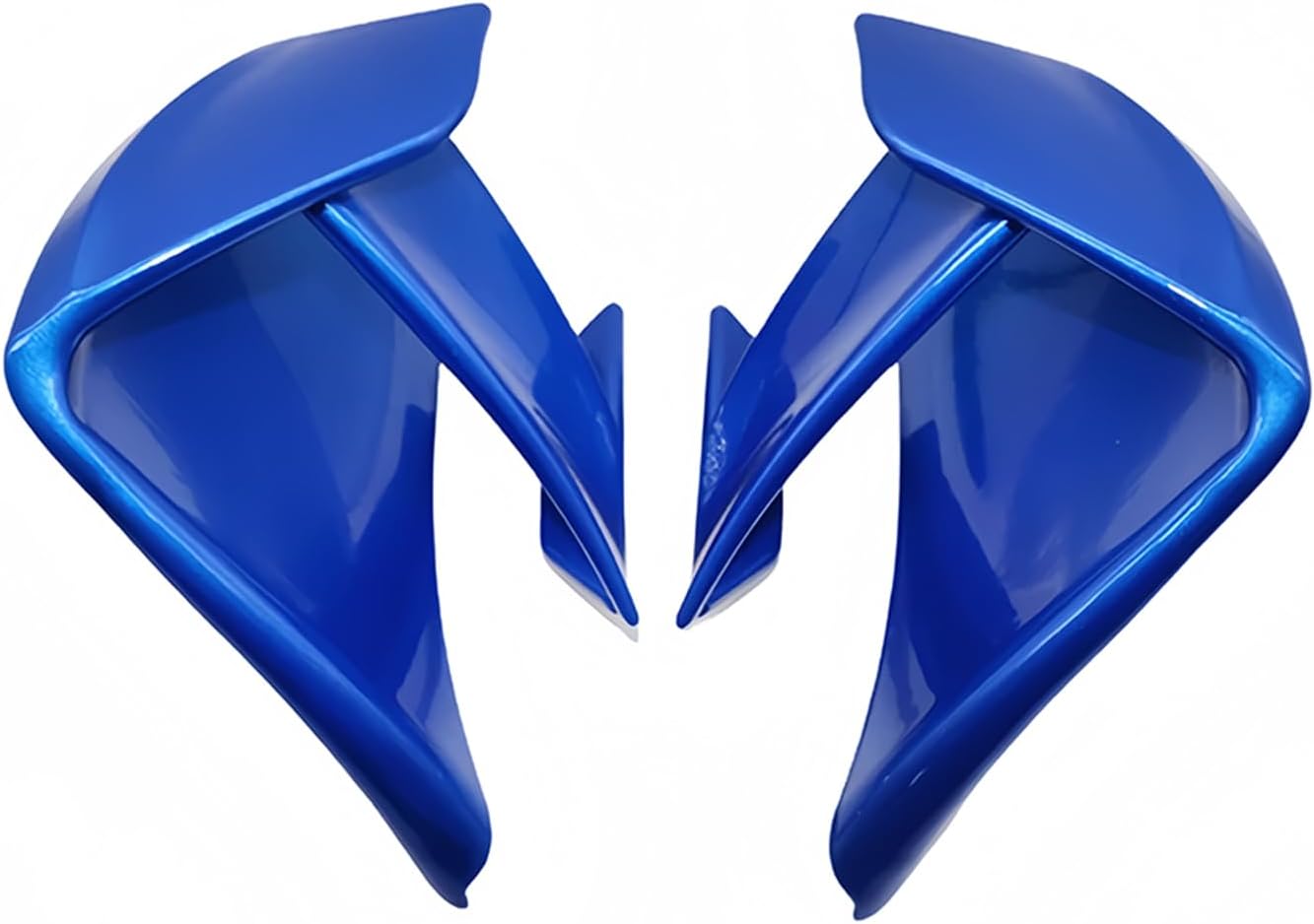 Motorcycle Fairing Wing for Suzuki,Front Wing Parts Aerodynamic Fixed Winglet Fairing Cowl Fixed Wing Compatible with GSX-R1000 GSX-R1000R 2017-2023 (Glossy Blue)