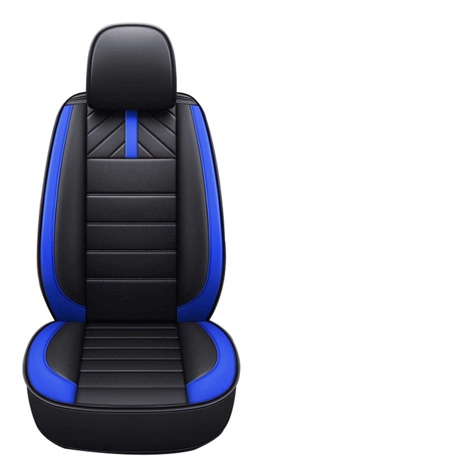 Carseat Sitzschutz, Autositzbezüge Full Set, Auto Seat Covers Vordersitze und Rücken, wasserdichte Autositzabdeckung, Auto Kissen Fit für die meisten Autos,Blau