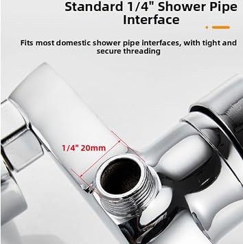 Wall Mounted Shower Mixer Valve, G1/2