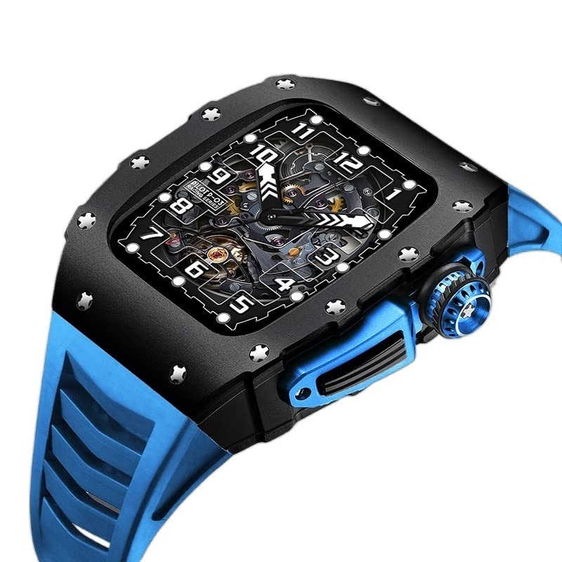 Kit Modification iWatch Alliage d'Aluminium Style Urbain pour Apple Watch 44mm