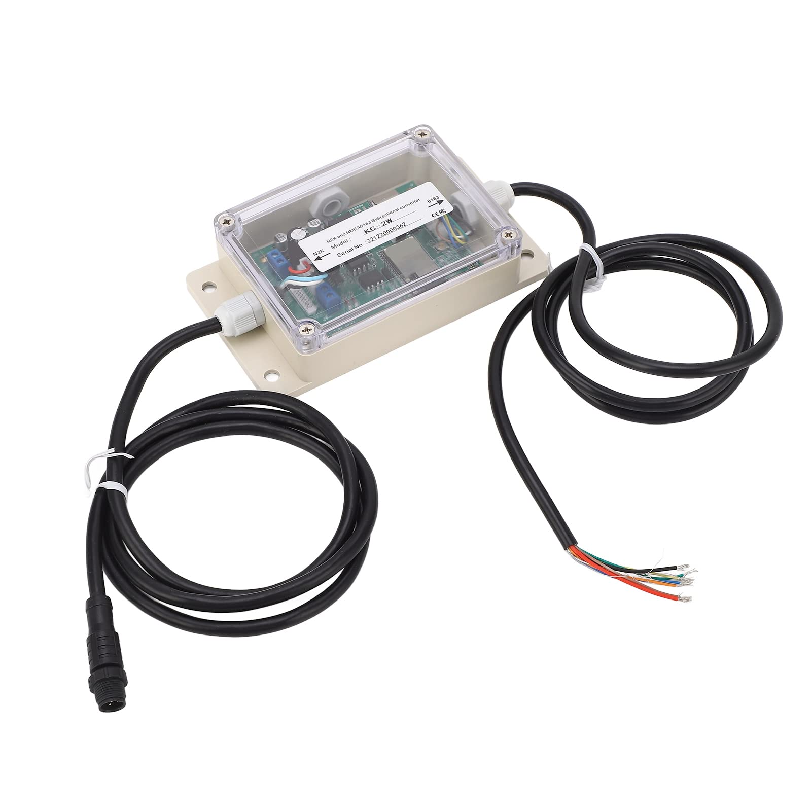 NMEA2000 à NMEA0183 Convertisseur Bidirectionnel KC2W - IPX67 IPX67, 9-30V, Plug & Play