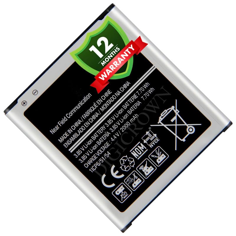 Image of Original Mobile Battery Compatible with Samsung Galaxy J2 SM-J200G /DD | EB-BG360CBC - (2000mAh) - 1 Year Warranty