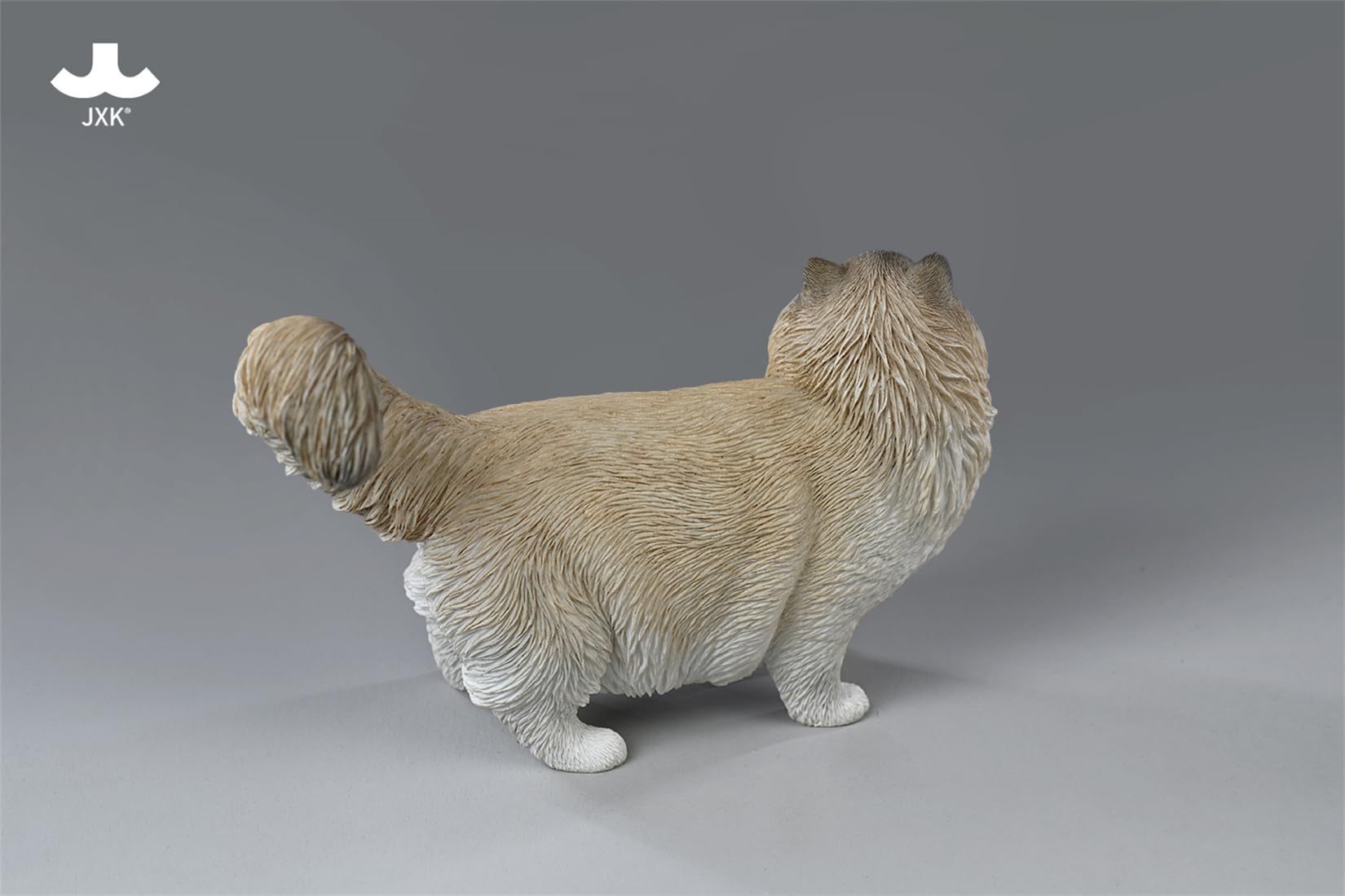 Amazon.co.jp: JXK 1:6サイズ ラグドール 猫2.0 ペット 13cm 長毛種