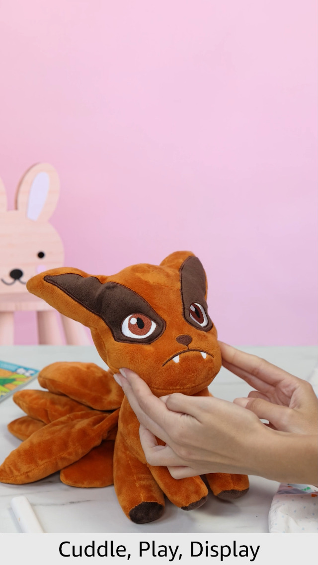 Amazon.com: Naruto Plush Toy - Kakashi, Itachi, Sasuke, Kurama