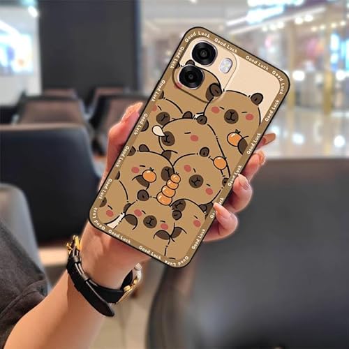 Phone Case Compatible with OPPO A6X 4G Global/5G Global, Dirt-resistant Shockproof Waterproof TPU Phone Pouch Soft case Anti-dus