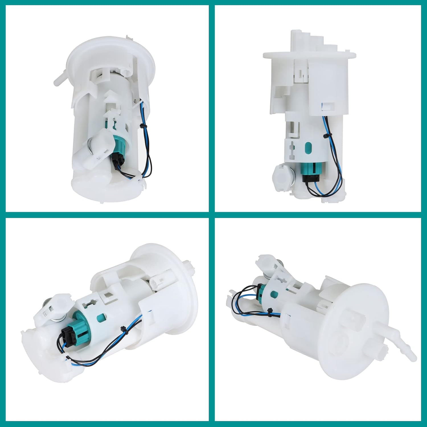 waltyotur Motorcycle Fuel Pump Assembly Gas Petrol Pump Module 4C8-13907-00-00 Replacement for Yamaha YZF R1 2007-2008 YZF R6 2008-2010 4C8-13907-01-00 4C8-13907-02-00