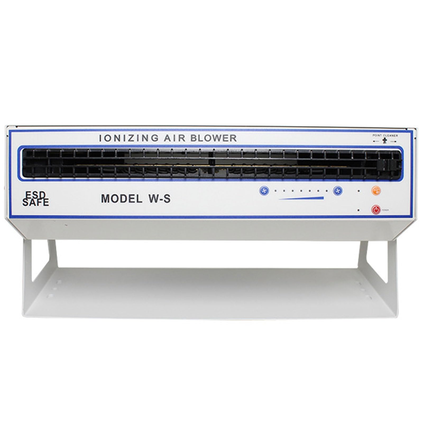 Soplador de Aire ionizante de Escritorio/Montaje en Pared de 350 W, Ventilador de Iones antielectrostático con Soporte Horizontal y luz indicadora de Iones, Volumen de Aire iónico 200-600 CFM