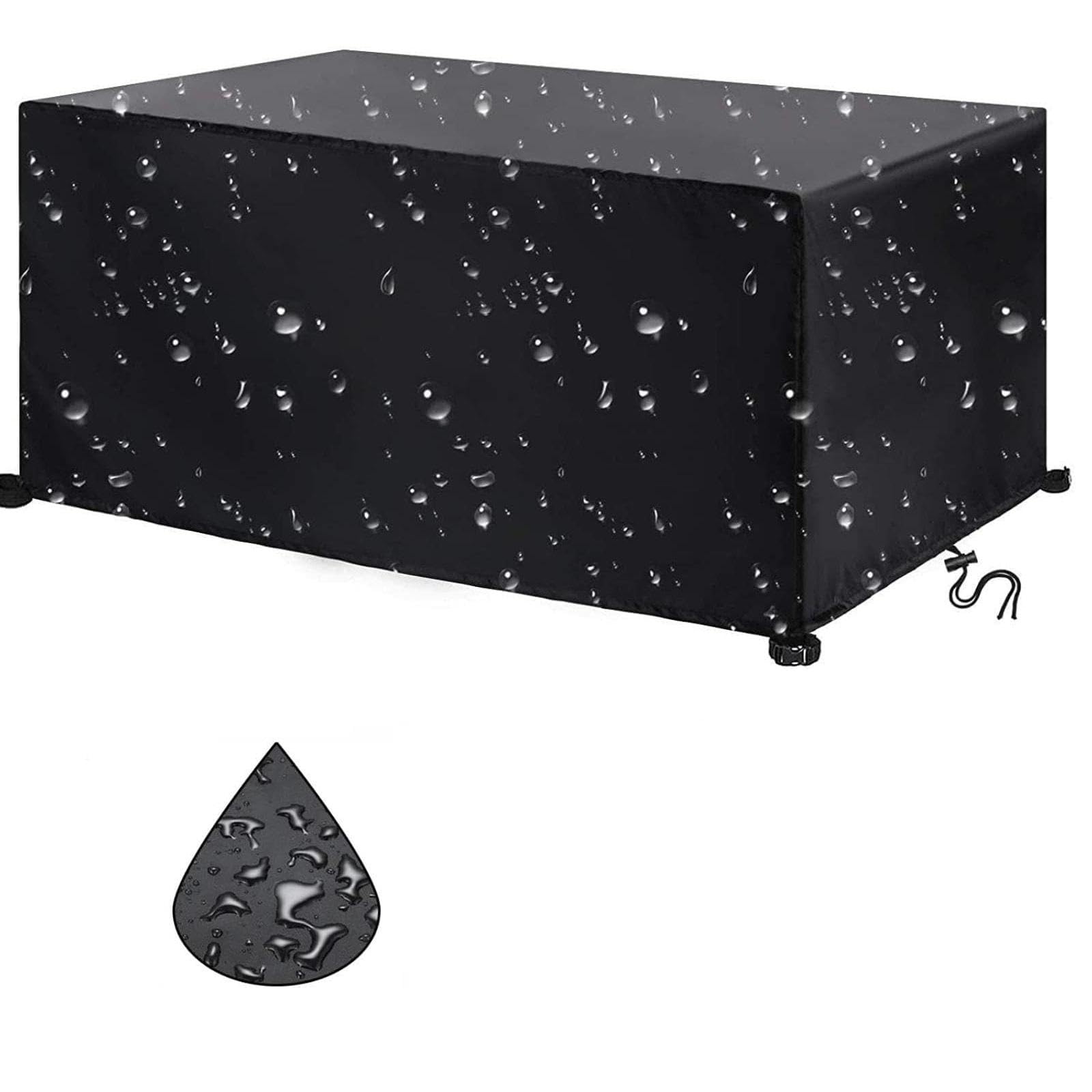 Housse Salon De Jardin 255x255x80cm(LxWxH) Table De Jardin