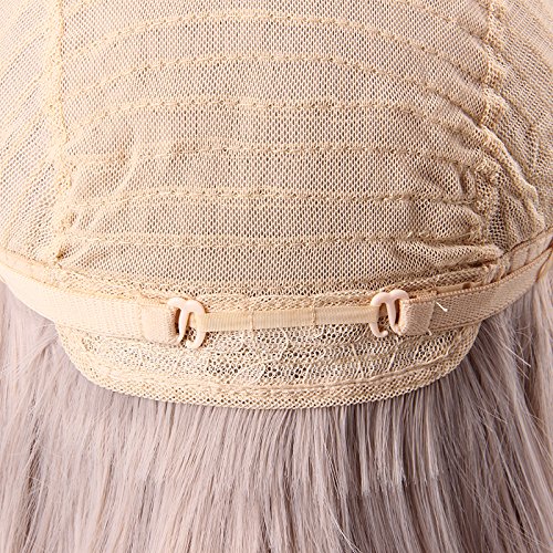 Arimika Short 30,5 cm Bob platino grigio argento