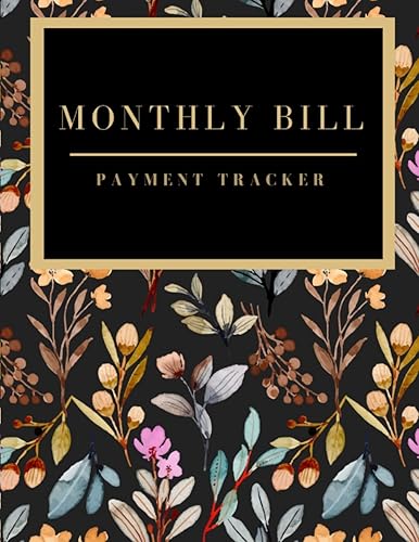 Monthly Bill Payment Tracker | Bill Expense Tracker | Monthly Bill Planner and Organizer | Expense Tracker | Budget Planner | Bill organizer