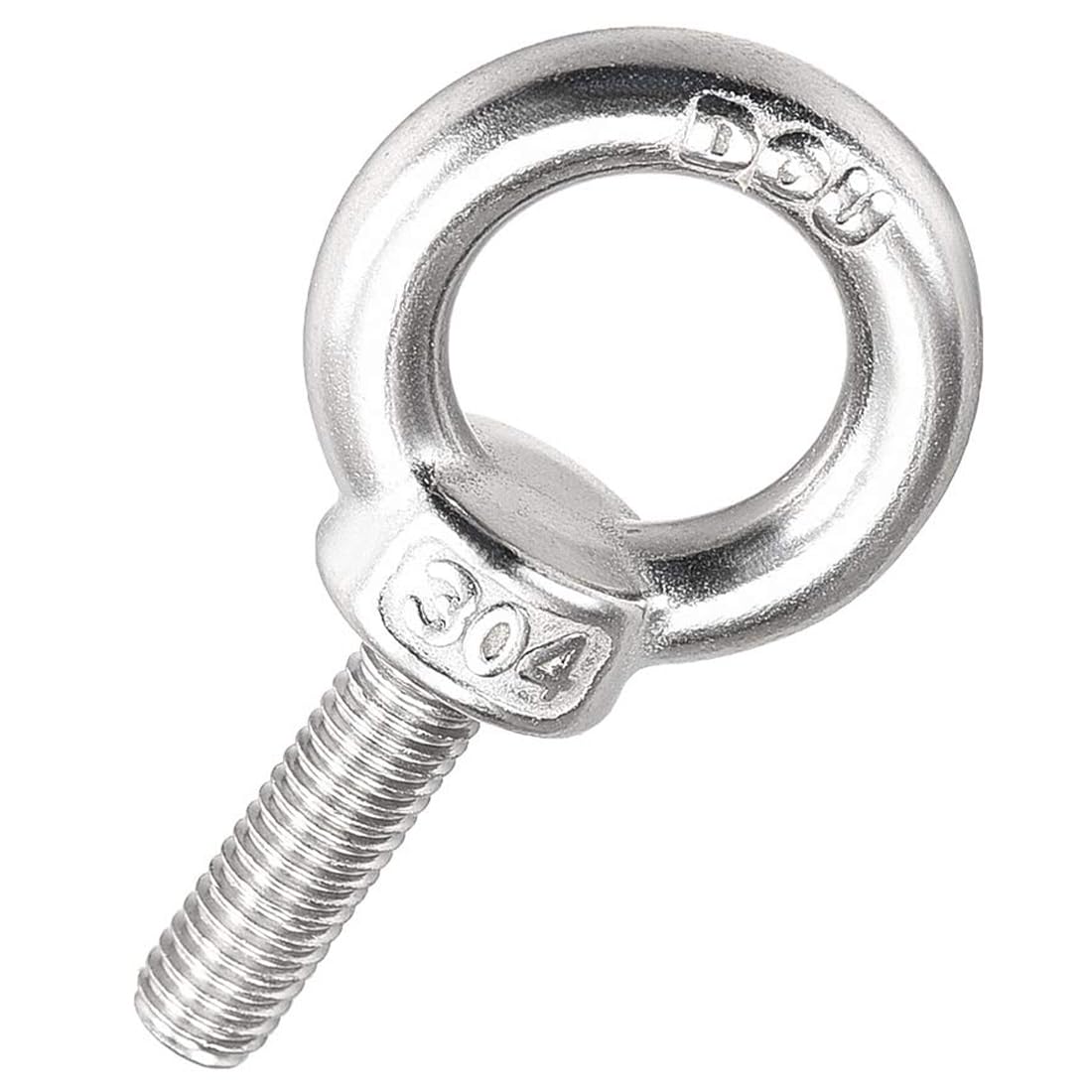TA-VIGOR 2Pcs M8 x 25mm Lifting Long Eye Bolt, 304 Stainless Steel Wall Expansion Anchor Bolts - Image 4