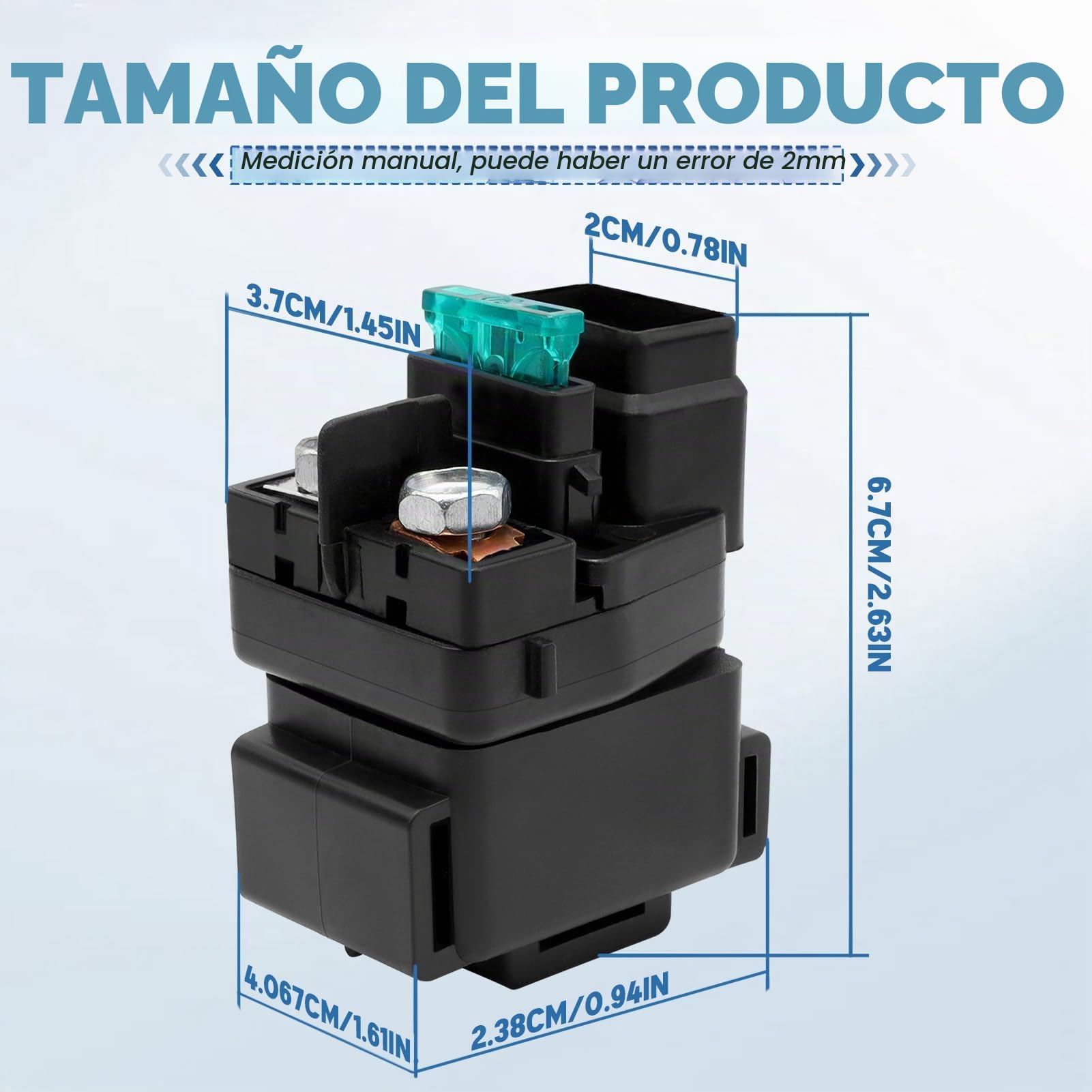 Relé De Arranque para Suziki GSF600S BANDIT 600 1996-2003 GSF1200 DR650 GSXR600 GSXR750 GSX1300R Hayabusa GSXR1000 LTZ400 QuadSport Triumph Street Triple 675/675 R 675 RX 1050