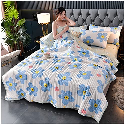 Couette d'été microfibre édredon matelassé respirant couverture TOULIVER