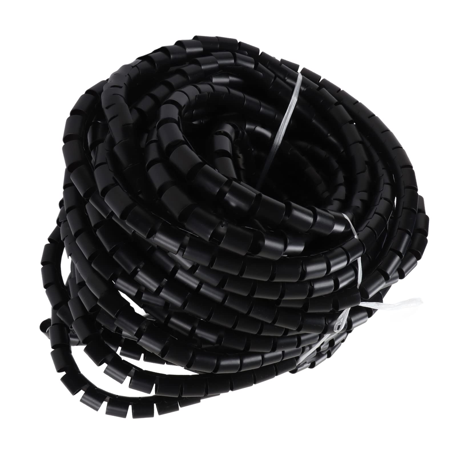 RIZGHWOY Coperture Protettive per Cavi Tubo Avvolgicavo Resistente All'usura e Agli Alcali Acidi per Cavi di Computer e Alimentazione 1x (Diametro 32mm 30m)