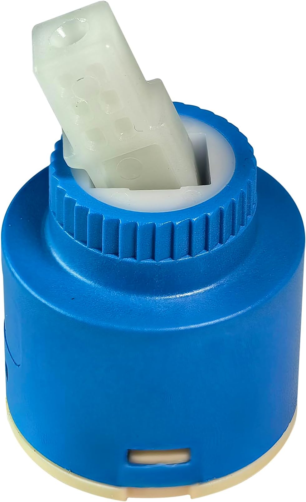 40mm Faucet Ceramic Disc Cartridge Plastic Single Handle Water Mixer Bath Basin Shower Lever Control Valve, Ceramic Disc Cartridge Faucet Valve Replacement Accessories (1 Pack)