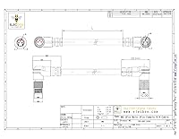 Vista 3 de M8 Profinet Cable impermeable 3 Pin de ángulo recto hembra enchufe macho Cable de moding con 1M PVC 26AWG Cable