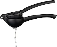 Vista 8 de Viski Exprimidor de cítricos negros, exprimidor de cítricos, exprimidor de limón para cócteles, accesorios de bar, exprimidor de lima negro mate