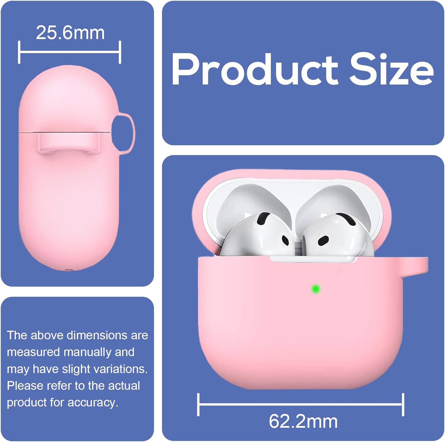 المتطور - حافظة حماية كاملة لسماعات ايربودز الجيل الرابع مع مج... - view 7