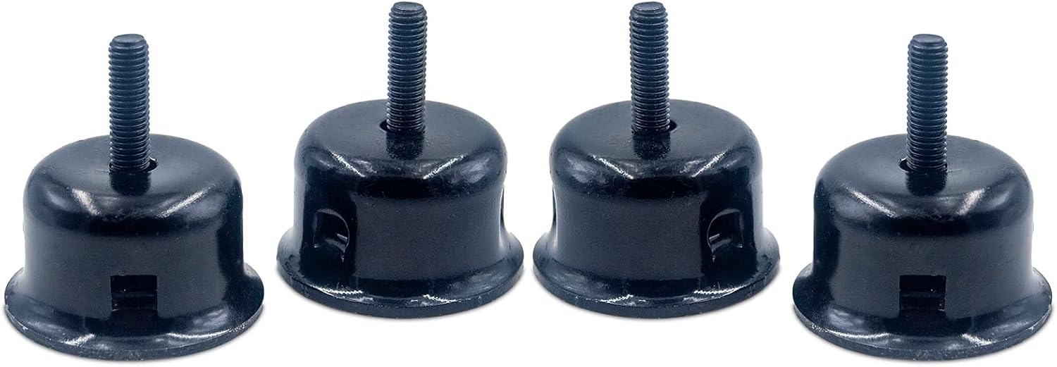 TJ Bump Stop Cups, Jounce Bumper Brackets Compatible with Jeep 1993-1998 Grand Cherokee ZJ, 1997-2006 Wrangler TJ (4-Pack)