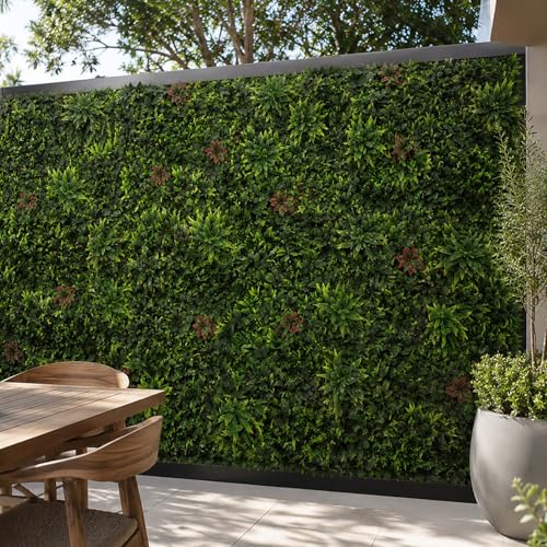 3rd Street Inn Artificial Greenery Wall Panels for Privacy - 12-Pack