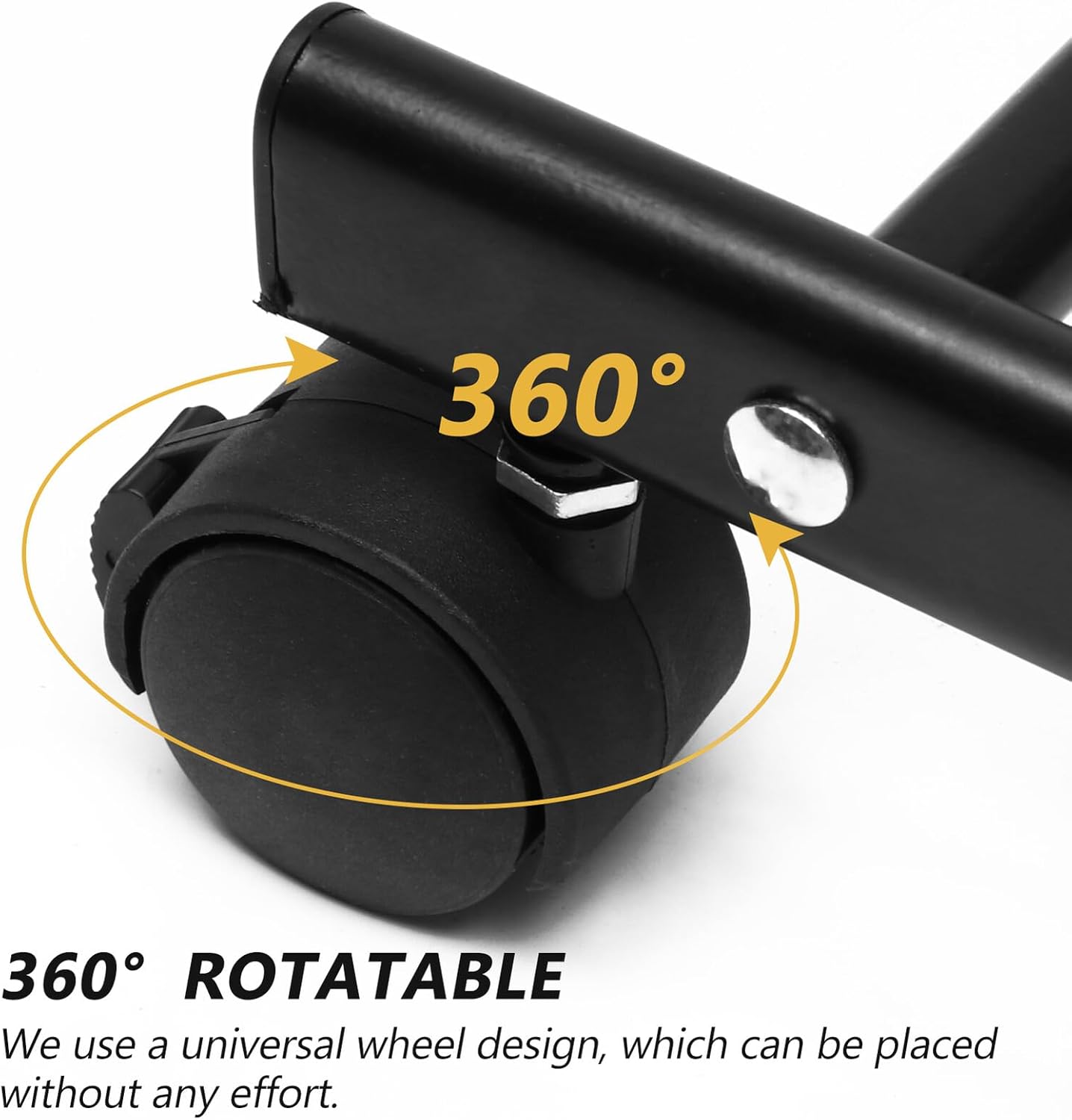 Thickened Floor Magazine Rack with Wheels, Multi-functional Newspaper and Literature Stand, Black Round-top Steel Frame for Office, Exhibition, and Home Display