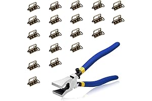 SPEEDWOX 1.25 Inch Key Fob Hardware Set with Key Fob Pliers Tool