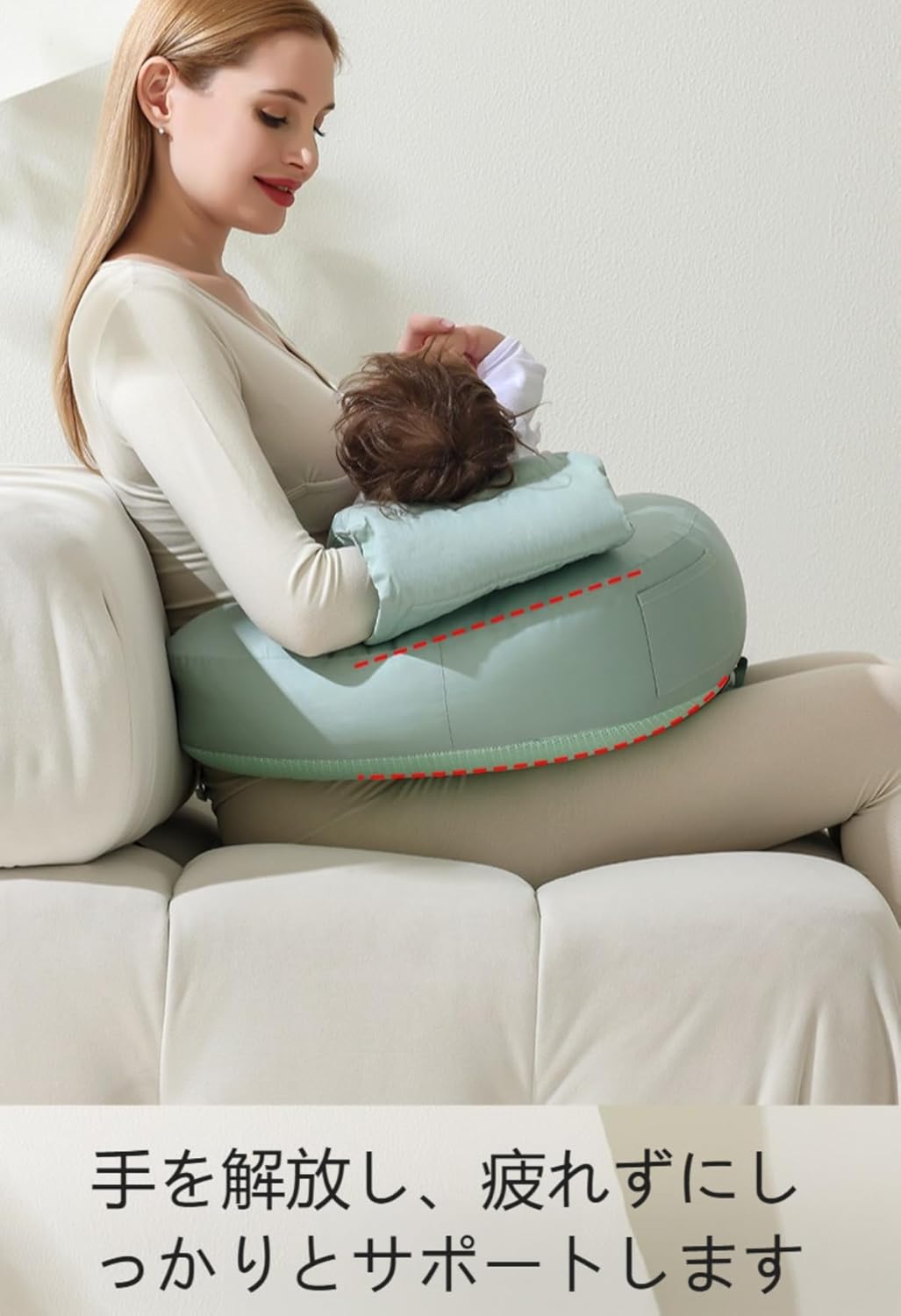 ベビークッション 赤ちゃん 新生児 ベビー 吐き戻し防止 授乳クッション 枕 まくら 寝かしつけ 30° 両面 リバーシブル仕様 ベビー枕 背中スイッ 【Yecox】折りたたみ授乳クッション 15° 傾斜 パッド付 赤ちゃん枕 吐き戻し予防 両面使用 通気性 軽量ポータブル 丸洗い