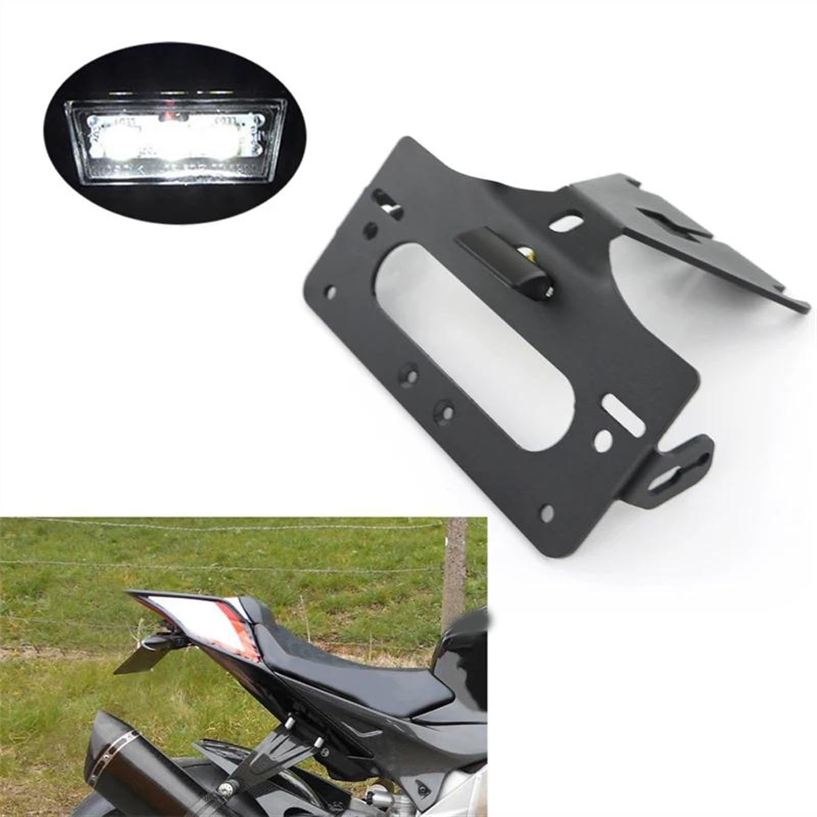 Support De Plaque Aprilia RSV4 1100 - Fox USA Rizoma PTS802B